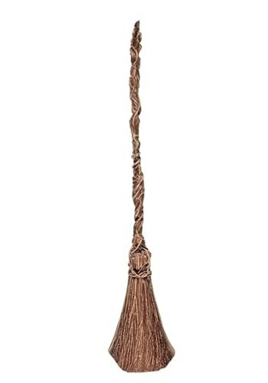 Wicked Elphaba Witch Broom Costume Prop DisguiseBrown Plastic Accessory Disguise